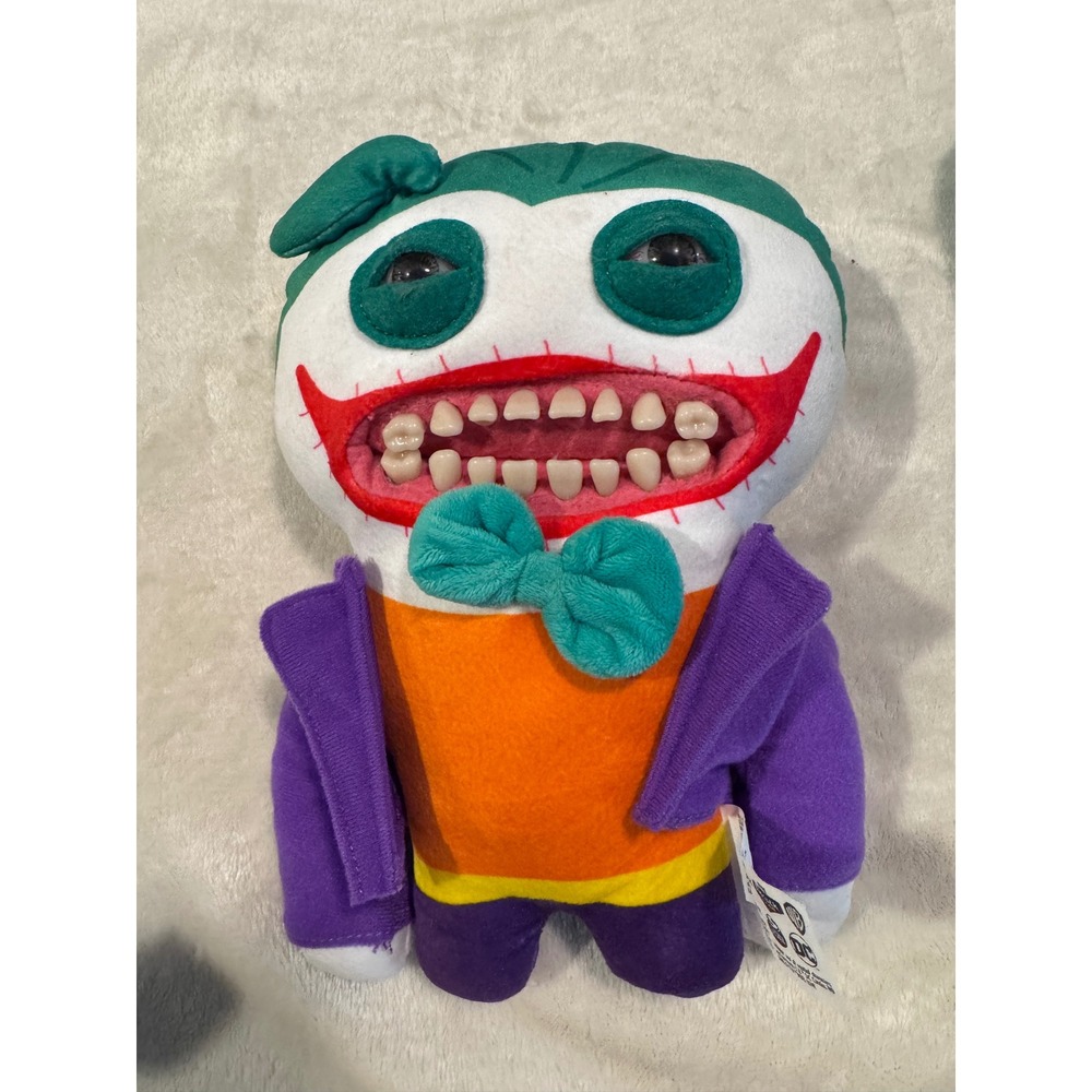 Fuggler x DC Comics Joker Plush Funny Ugly Monster Purple Green 9 Inch